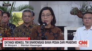 Datangi Menkeu, Tim Sinkronisasi Bawa Pesan dari Prabowo