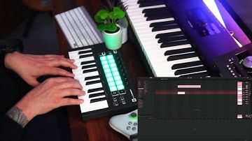 Live “One Take” LOFI Hip hop beat in Ableton Live 11 with Novation Launchkey Mini MK3
