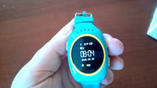 Kid phone GPS watch D12. Anti kidnapping watch for chidlren. screenshot 1