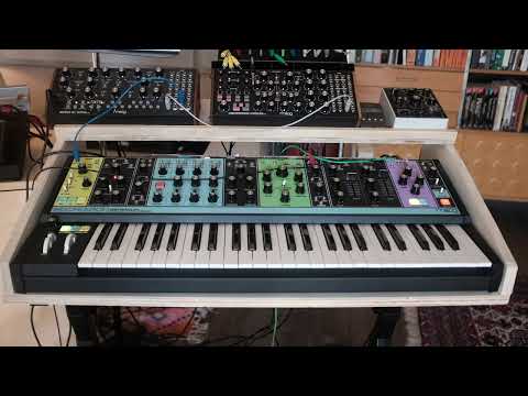 Moog Matriarch, Subharmonicon and Mother-32 jam