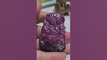 Phật Di Lạc đá Ruby, Ý nghĩa tâm linh và giá trị sưu tập #phatdilac #ruby #tamlinh #đáquý #phat