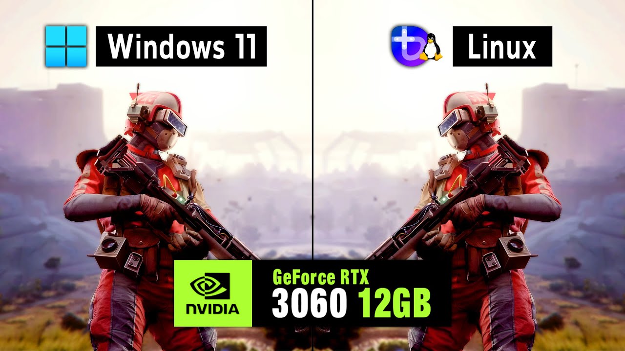 RTX 3060: Windows 11 vs Linux Bazzite 43 – RYZEN 5 5600X - YouTube