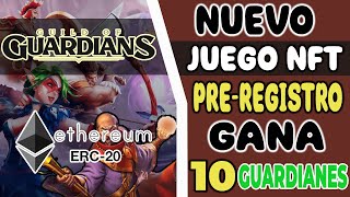 ⚔️GUILD OF GUARDIANS🛡️ NUEVO JUEGO NFT TIPO RPG FANTASIA 🤩 PRE-REGISTRO 🔥 GANA TOKENS Y GUARDIANES