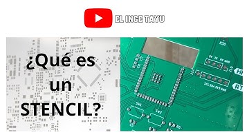 Así se usa un STENCIL para montar componentes SMD