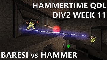 HammerTime QDL - BARESI vs HAMMER (QuakeWorld)