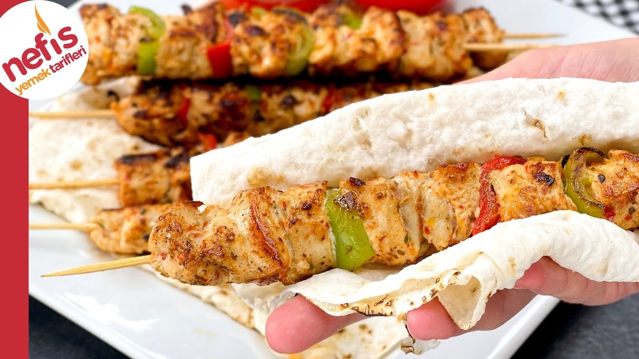 Tavada MANGAL TADINDA & LOKUM GİBİ Tavuk Şiş Tarifi ???? Tavada MANGAL TADINDA & LOKUM GİBİ Tavuk Şiş Tarifi ????