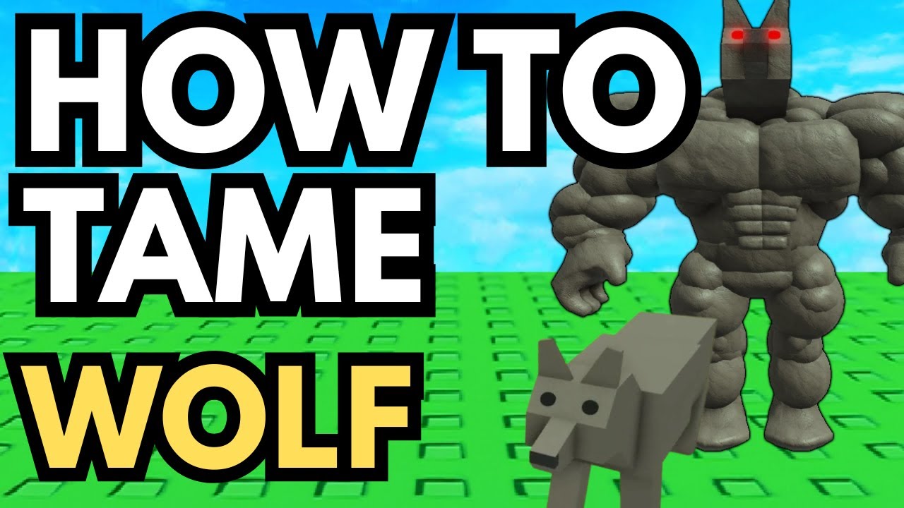 How To Tame Wolf In Dead Rails On Roblox - YouTube