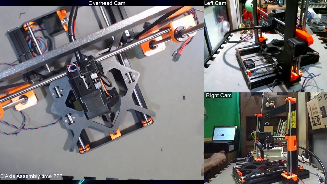 E axis assembly - Prusa i3 MK2s to Prusa i3 MK3 Upgrade Kit - YouTube