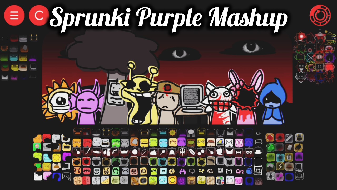 Sprunki Purple Mashup #sprunki #incrediboxsprunki