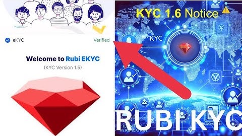 RUBI Network KYC verification | How to do RUBI Network KYC 