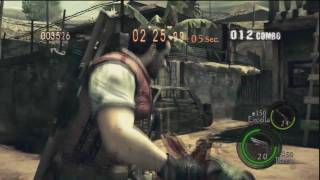 [RE5] Mercenaries Reunion 150 Kill Combo (Barry Burton & Excella Gionne) [HD]