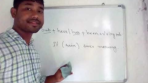 Use of present perfect continuous tense in Assamese| Present perfect continuous tense rules