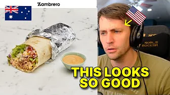 American reacts to "Zambrero" Australian Mexican Restaurant