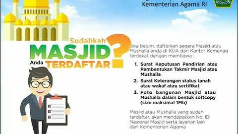 Sistem Informasi Masjid