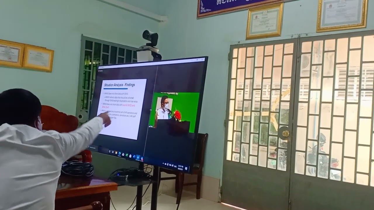 Presentation about HRMIS CPD Management System