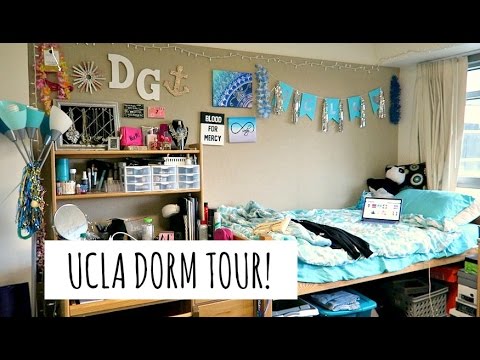 Ucla Dorm Room Tour Plaza Double Rieber Vista Youtube