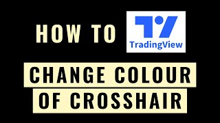 How to Change Colour of Crosshair Cursor in TradingView