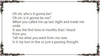 Cherrelle - Who's It Gonna Be Lyrics