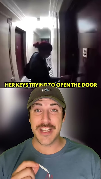 Woman followed by man in NYC 😳 #shorts #stalker #bigcitylife #besafe