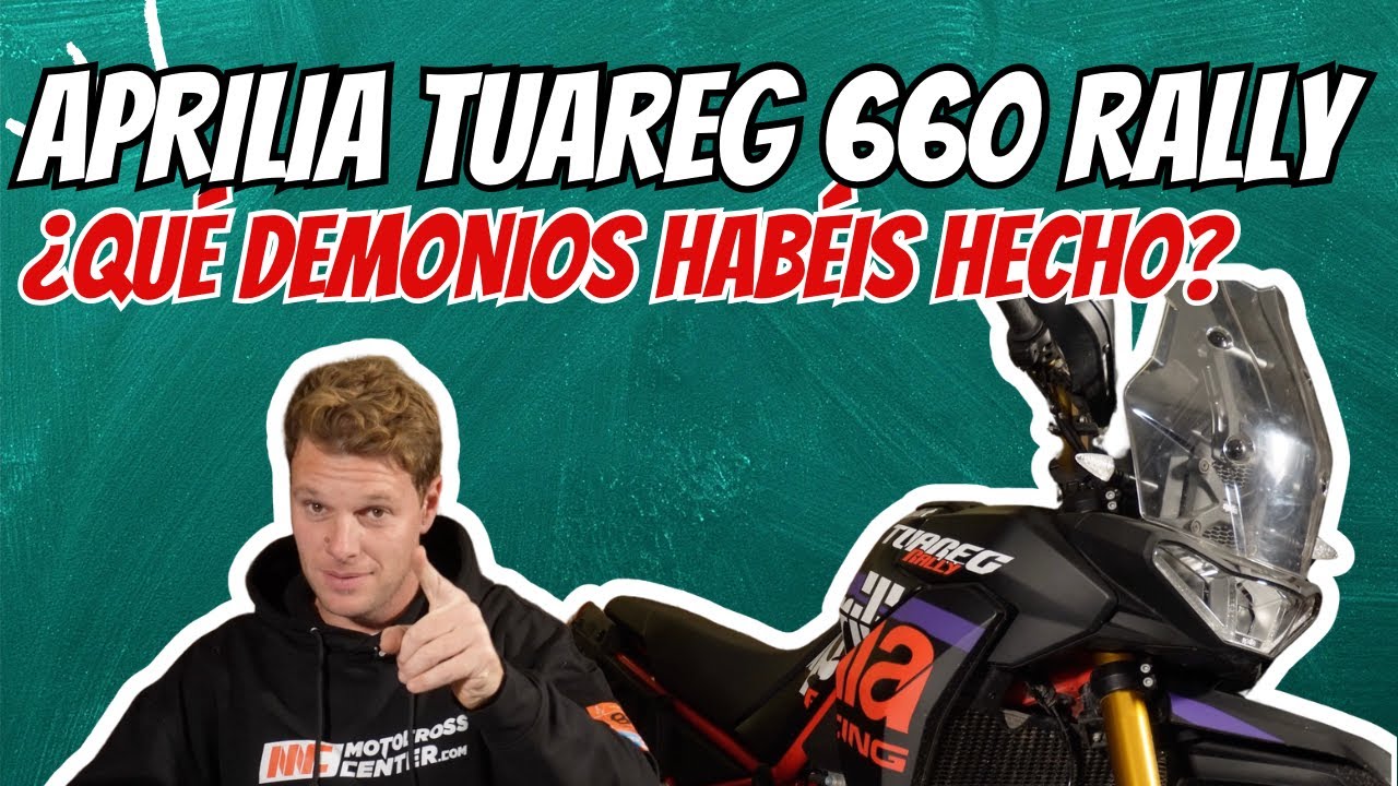 Probamos la APRILIA TUAREG 660 RALLY | ¿Qué demonios habéis hecho? | Tragando Polvo Ep10 T2