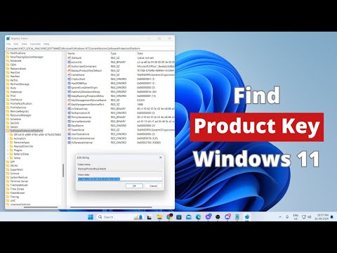 How To Find your Product Key on Windows 11