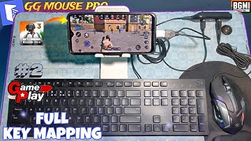 bgmi mobile Op gameplay bgmi play like pc with mouse And Keyboard on mobile phone 2024