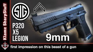 Sig Sauer P320 X5 Legion, my impression on this beast of a pistol (pinoy/tagalog)