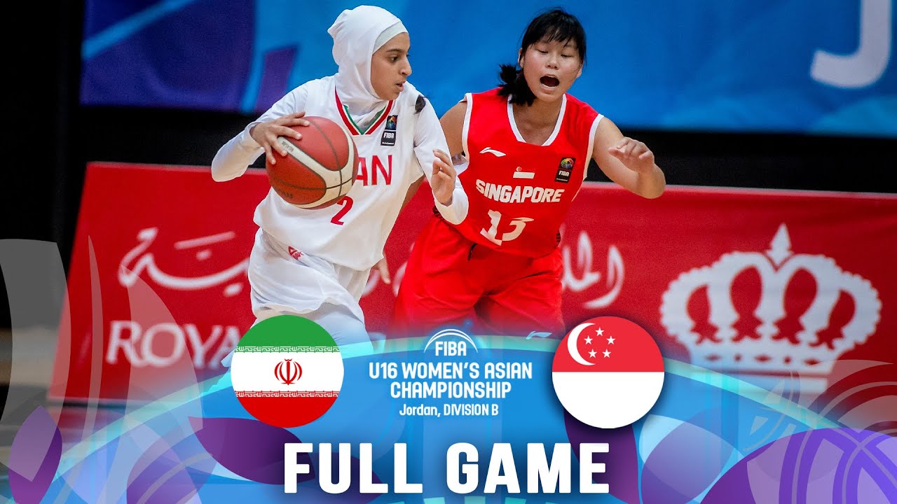 Iran v Singapore | Full Basketball Game | FIBA U16 Women's Asian Championship 2023