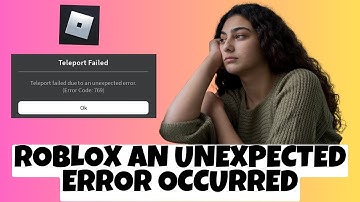 ROBLOX AN UNEXPECTED ERROR OCCURRED FIX (2023) | Fix Roblox Crash Error ✅