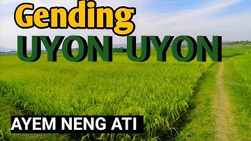GENDING UYON UYON KLASIK TOMBO KANGEN KAMPUNG DESA - GENDING JAWA MANTEP MAREM - GENDING KLASIK