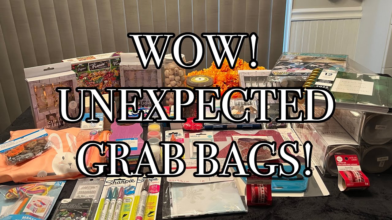 MICHAELS GRAB BAG SURPRISE! MAY 2022 (PART 1) YouTube