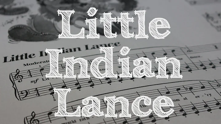 How to play Little Indian Lance on the piano