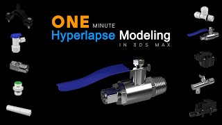 OneMinute Modeling Hyperlapse in 3ds Max | 2 of 10
