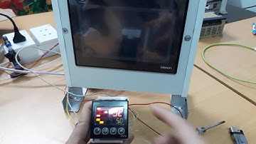 Cài đặt đồng hồ nhiệt E5CN giao tiếp truyền thông với HMI OMRON