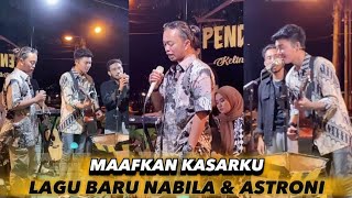 PERTAMA KALI TRI SUAKA BAWAIN LAGU MAAFKAN KASARKU DI PENDOPO LAWAS BARENG ASTRONI & ZIDAN