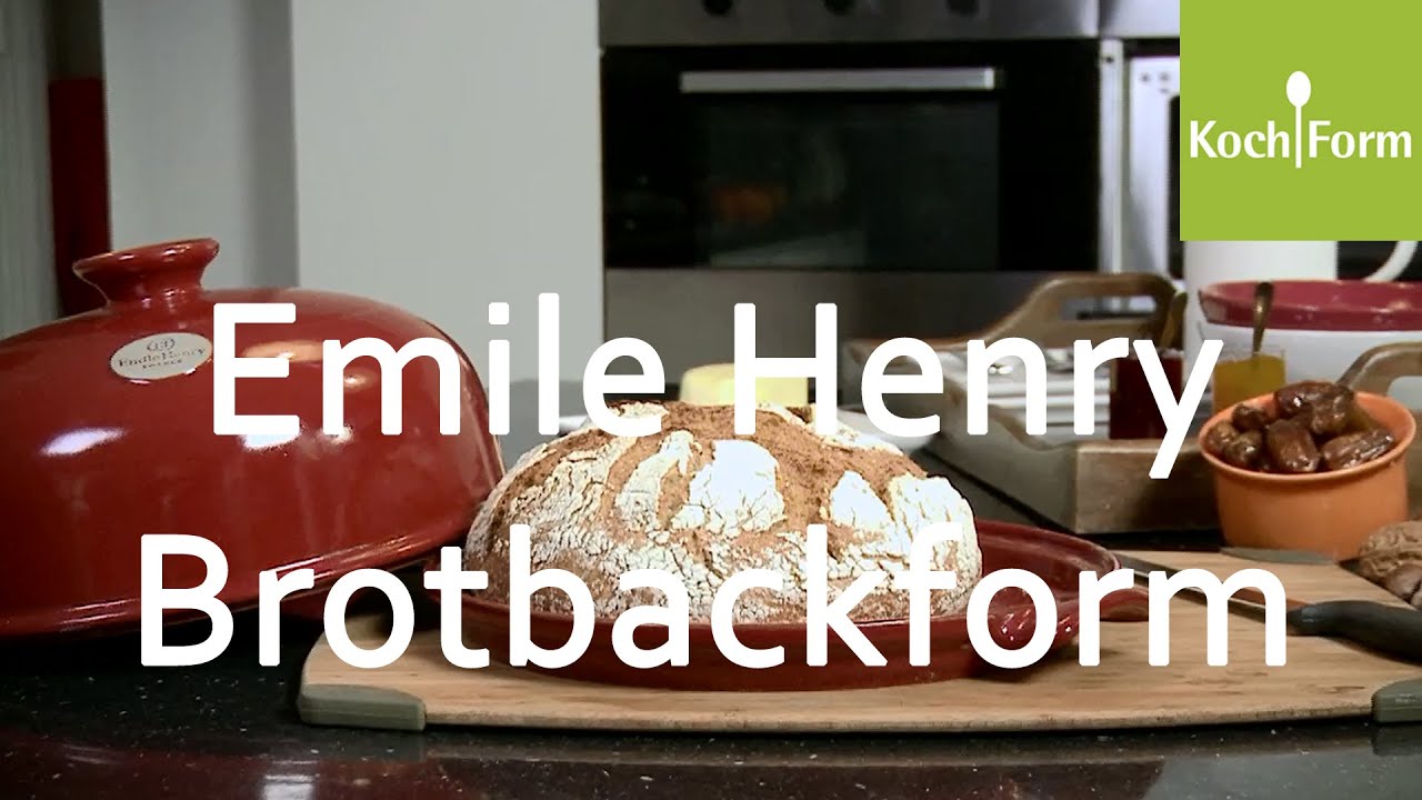 Emile Henry Brotbackform Kochform Youtube 