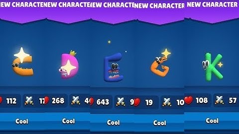 Merge Alphabet Lore Run