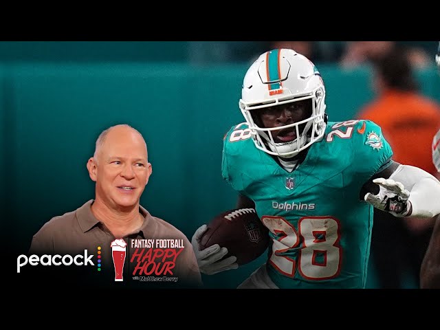 Can managers trust De'Von Achane, Zack Moss in Week 7? | Fantasy