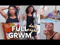 SELF-CARE DATE NIGHT GRWM | HAIR + MAKEUP + OUTFIT + PERFUME