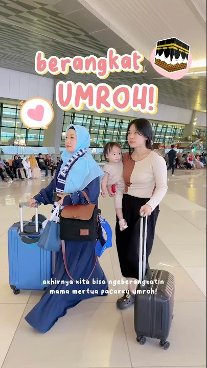 ngeberangkatin mama mertua pacarku umroh! #family #umrah #vlog #minivlog #yuka #shopping #nikedunk