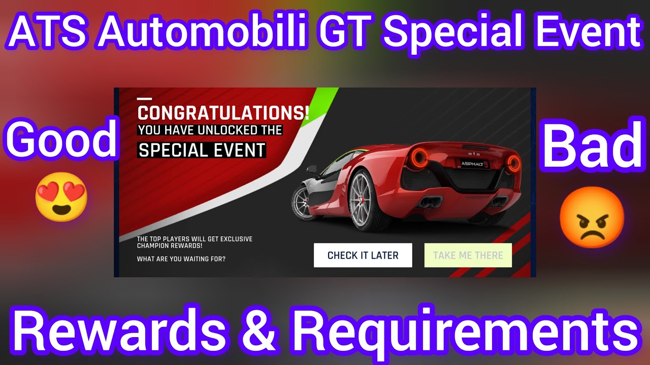 Asphalt 9 | ATS Automobili GT | Special Hunt | Good Or Bad | Requirements & Rewards🤔