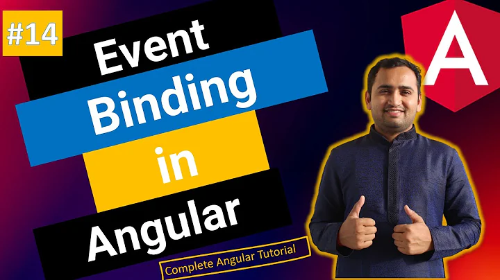 Event binding in Angular | Button click in Angular | Angular Tutorial