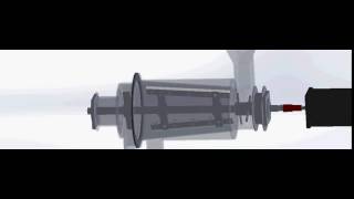 Funcionamiento de una despulpadora de frutas en SolidWorks