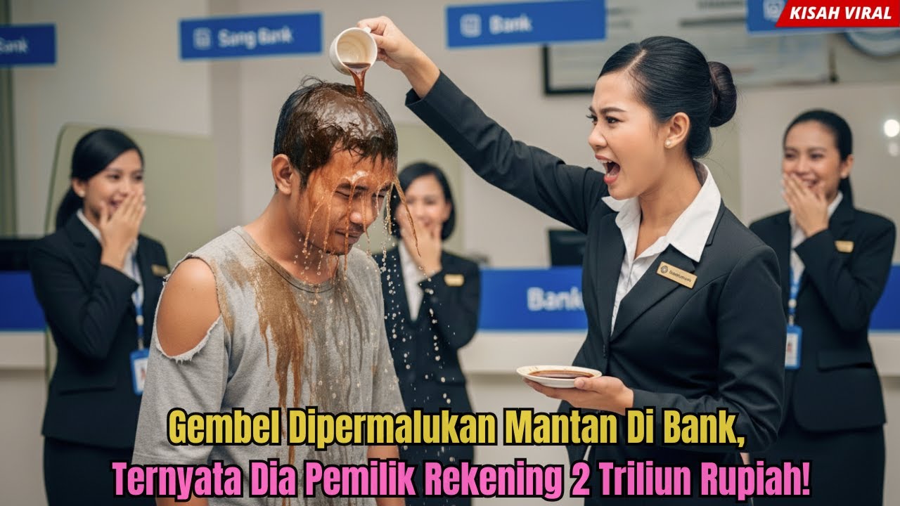 Gembel Dipermalukan Mantan Di Bank, Ternyata Dia Pemilik Rekening 2 Triliun Rupiah!