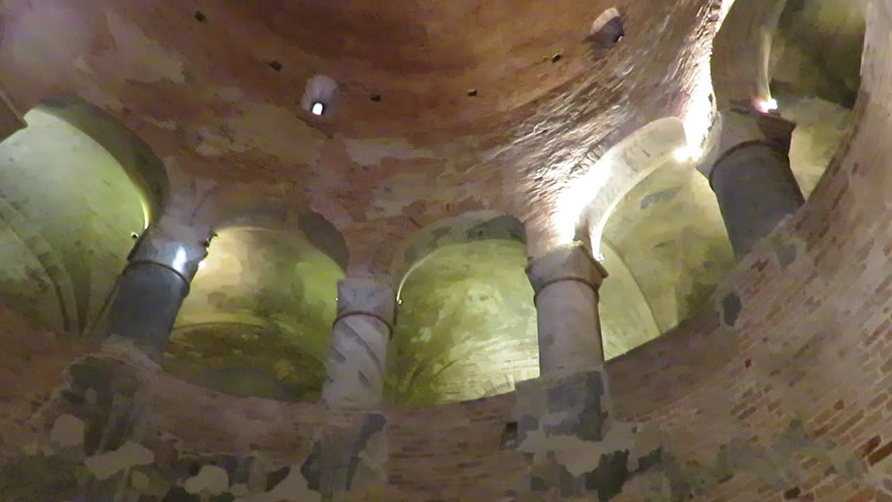Interior of the Rotonda di San Lorenzo - Mantua, Italy