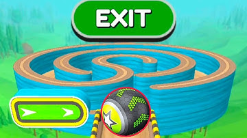 Going Balls, SpeedRun, Going Balls Portal Run Gameplay Level 12 