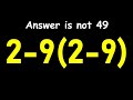 Only 1 in 5 Can Solve This Math Problem!