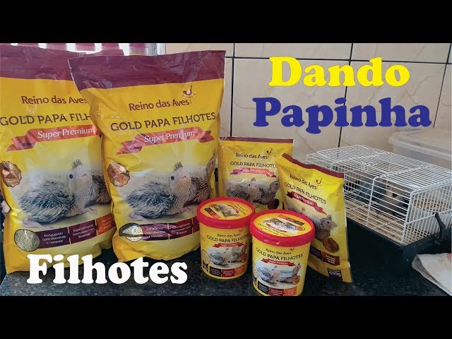 Ração Gold Papa Filhotes 400g Reino Das Aves