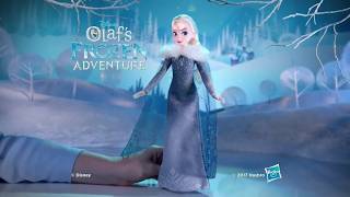 Disney Olaf's Frozen Adventure Musical Elsa Doll (Hasbro) TV Commercial - 2017 screenshot 3
