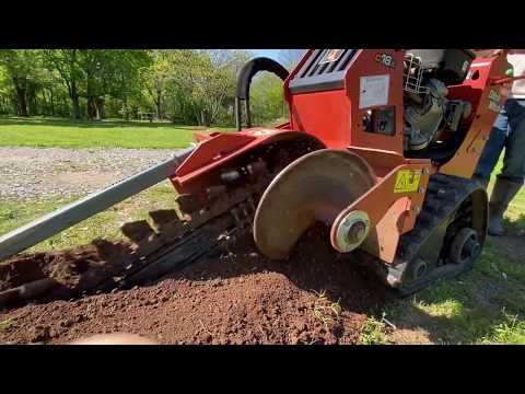 *DIY* Ditch witch operation| How to operate a ditch witch.